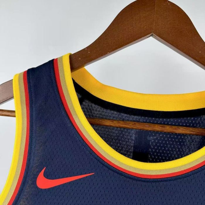 Draymond Green Wiggins Golden State Warriors City Edition Swingman Jersey 24/25 Blue