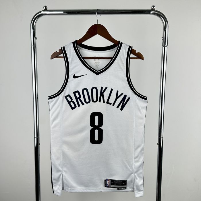 Cui Yongxi  Brooklyn Nets Association Edition Swingman Jersey White
