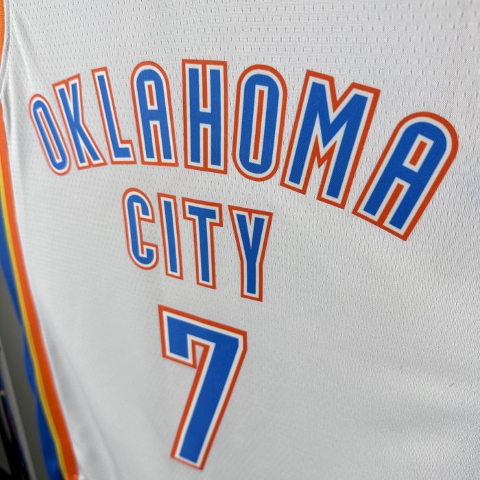 Chet Holmgren Oklahoma City Thunder Association Edition Swingman Jersey White