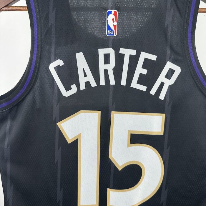 Vince Carter Toronto Raptors City Edition Swingman Jersey 24/25 Black