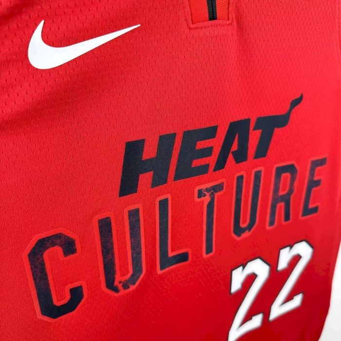 Jimmy Butler Wade Miami Heat City Edition 24/25 Swingman Jersey Red