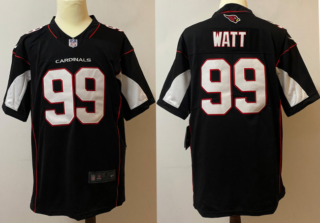 Carolina Panthers Jersey Black NO.99 WATT