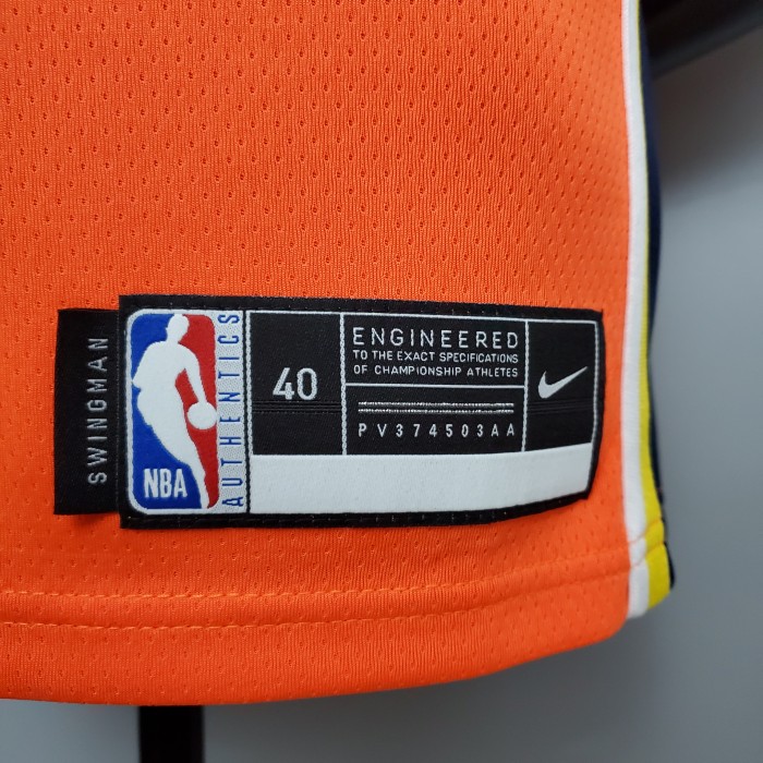 Stephen Curry Golden State Warriors Swingman Jersey Orange