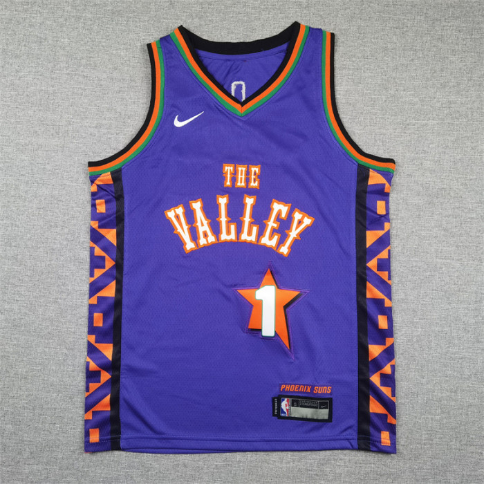Phoenix Suns Kids Jersey City Edition 24/25 NO.1 BOOKER