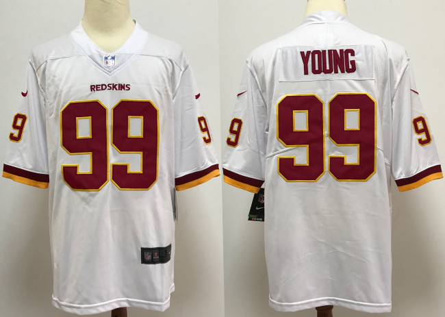 Washington Redskins Jersey White NO.99 YOUNG
