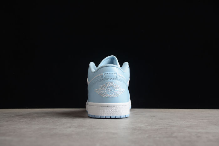 Air Jordan 1 Low Aluminum White Ice Blue New Dc0774 141