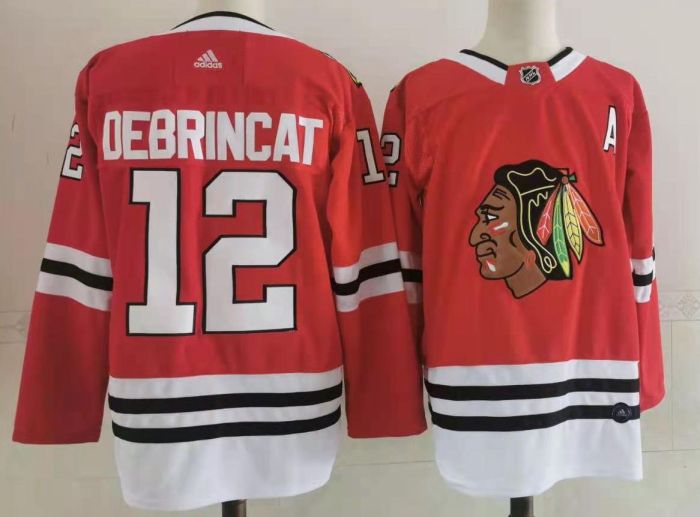 Chicago Blackhawks Breakaway Player Jersey Red NO.12 DEBRINCAT