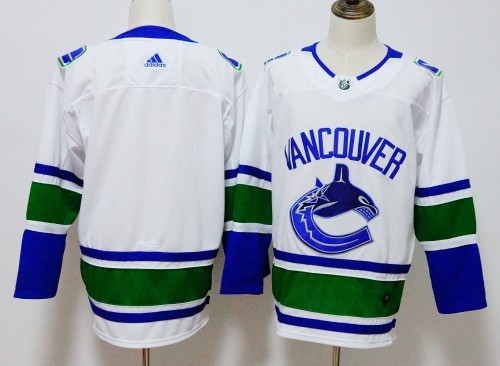 Vancouver Canucks Home Jersey White NO Number