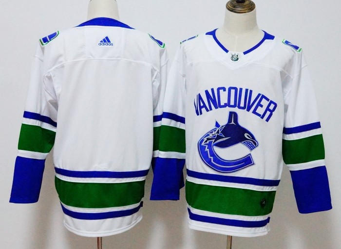 Vancouver Canucks Home Jersey White NO Number