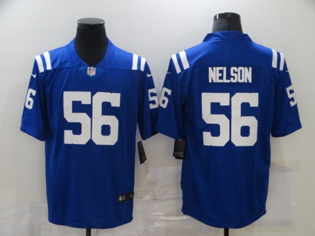 Indianapolis Colts Jersey Blue NO.56 NELSON