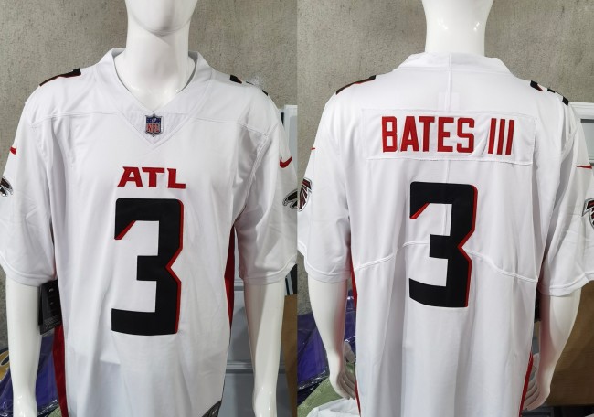 Atlanta Falcons Jersey White NO.3 BATES III