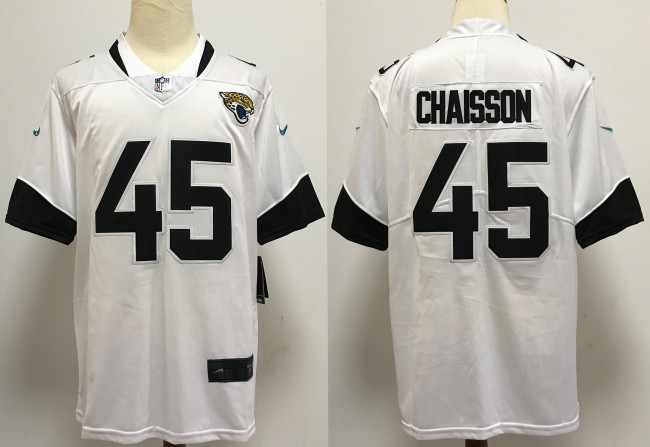 Jacksonville Jaguars Jersey White NO.45 CHAISSON