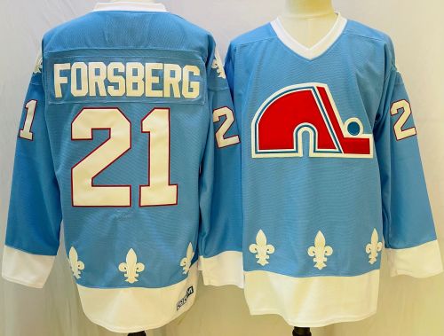 Colorado Avalanche Jersey Reverse Retro Blue 20/21 NO.21 FORSBERG