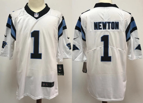 Carolina Panthers Jersey White NO.1 NEWTON