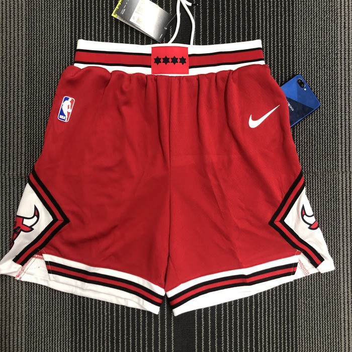 Chicago Bulls  Basketball Shorts Red  18-19
