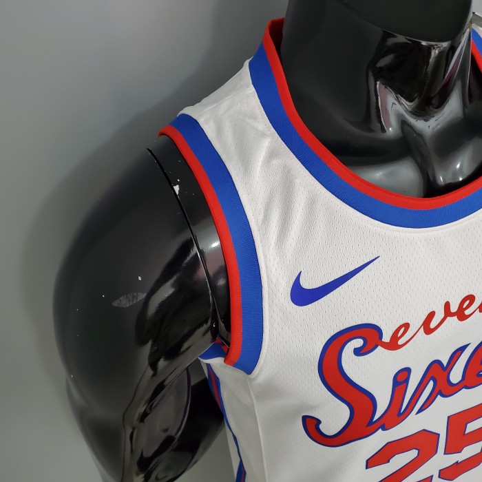 Ben Simmons Philadelphia 76ers Retro Limited Edition Swingman Jersey White