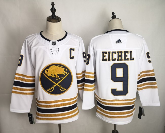 Buffalo Sabres 50th Season Breakaway Player Jersey White NO.9 EICHEL