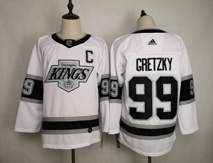 Los Angeles Kings Player Jersey White 1992/93 NO.99 GRETZKY