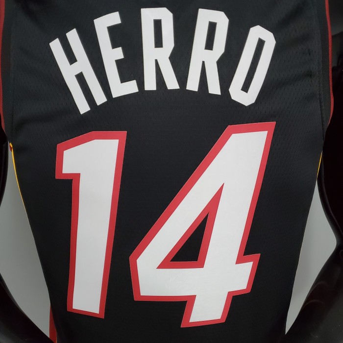 Tyler Herro Miami Heat Swingman Jersey Black
