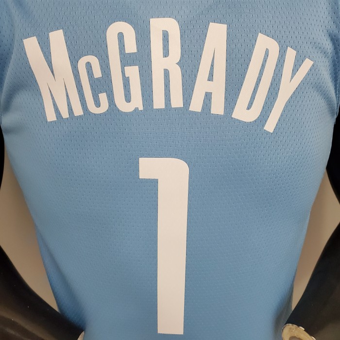 Tracy McGrady Houston Rockets City Edition Swingman Jersey Blue