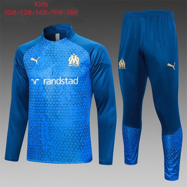 Marseille Kids Training Jersey Suit 23/24
