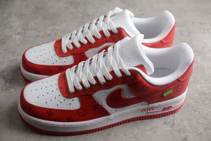 Air Force 1 LV Low Red White LD 0232