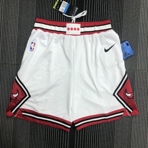 Chicago Bulls  Basketball Shorts White 18-19
