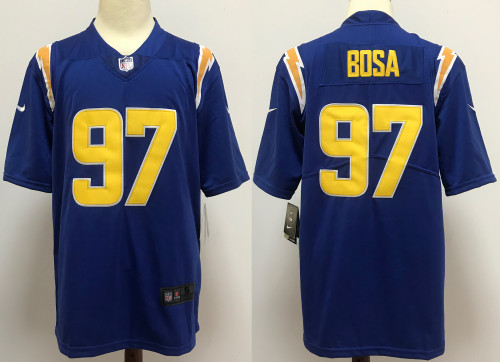 Los Angeles Chargers Alternate Jersey Blue NO.97 BOSA
