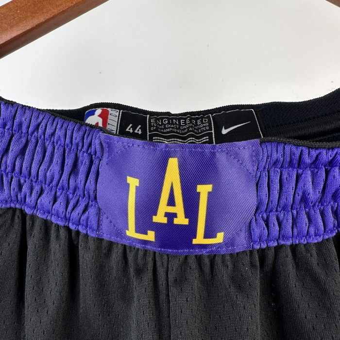 Los Angeles Lakers Team Basketball Shorts Black City Edition 19/20