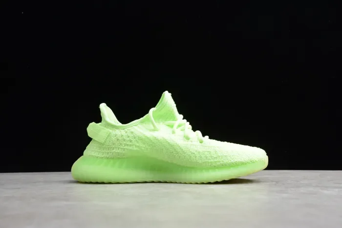 Yeezy Kids Boost 350 V2 Spring Fluorescent Green EH5360