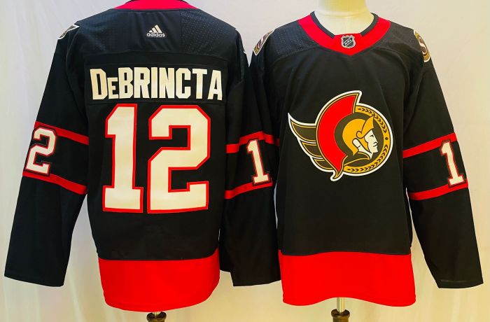 Ottawa Senators 20/21 Reverse Retro Jersey Black NO.12 DEBRINGTA