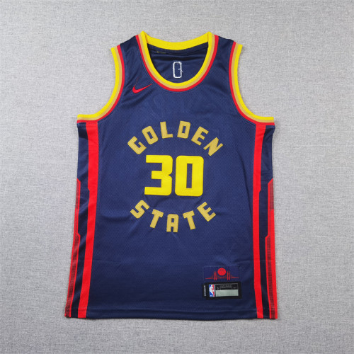 Golden State Warriors  Kids Jersey City Edition 24/25 NO.30 CURRY