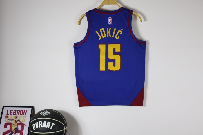 Denver Nuggets Kids Jersey Statement Edition 20/21 NO.15 JOKIC