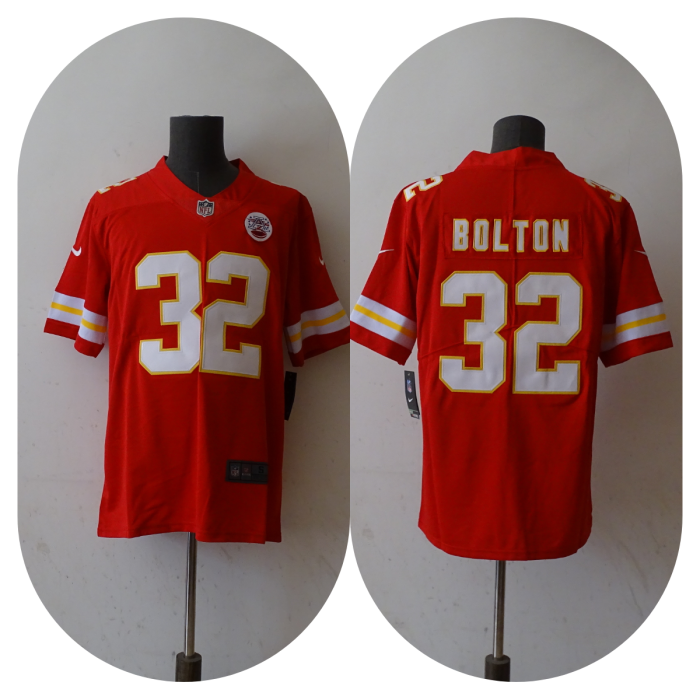 Kansas City Chiefs Jersey Red NO.32 BOLTON
