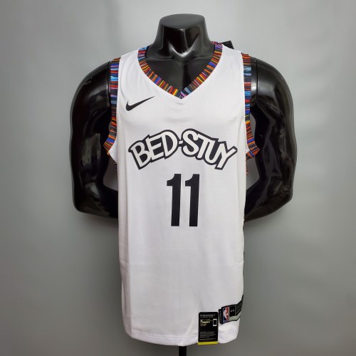 Kyrie Irving Brooklyn Nets City Version Swingman Jersey White