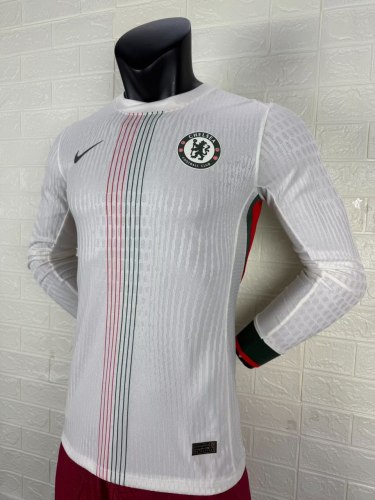 Chelsea Away Player Long Sleeve Jersey 25/26