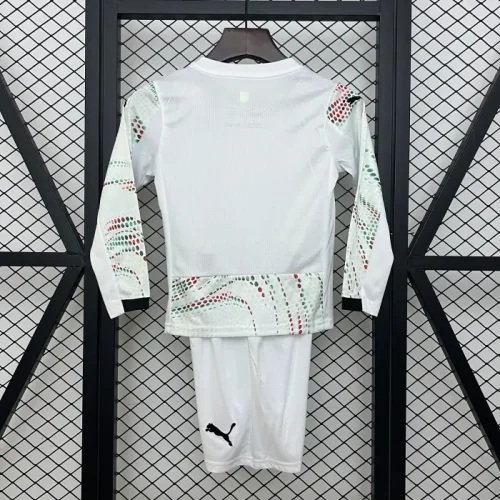 Portugal 2025 Away Long Sleeve Kids Suit