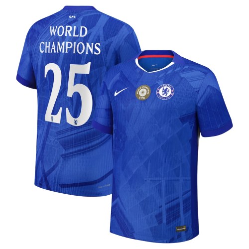 Chelsea Home World Champions 25 Player Jersey 25/26