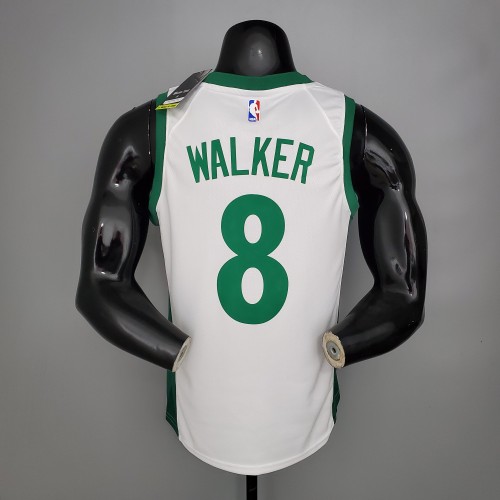 Kemba Walker Boston Celtics City Edition Swingman Jersey White