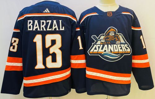 New York Islanders Jersey Special Edition 2.0 Navy NO.13 BARZAL
