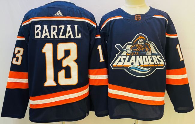 New York Islanders Jersey Special Edition 2.0 Navy NO.13 BARZAL