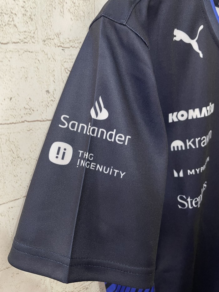 2025 Williams Racing T-Shirt Dark Blue NO Number