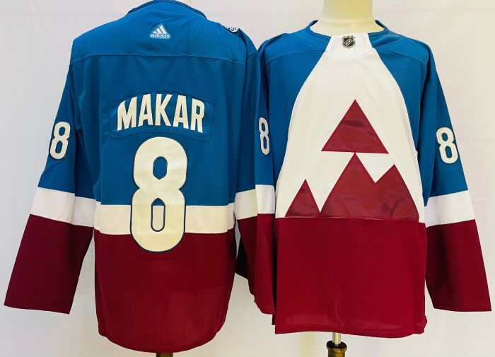 Colorado Avalanche Jersey 2020 Stadium Series Blue NO.8 MAKAR