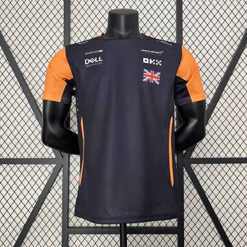 McLaren Polo Shirt Black NO.4 NORRIS