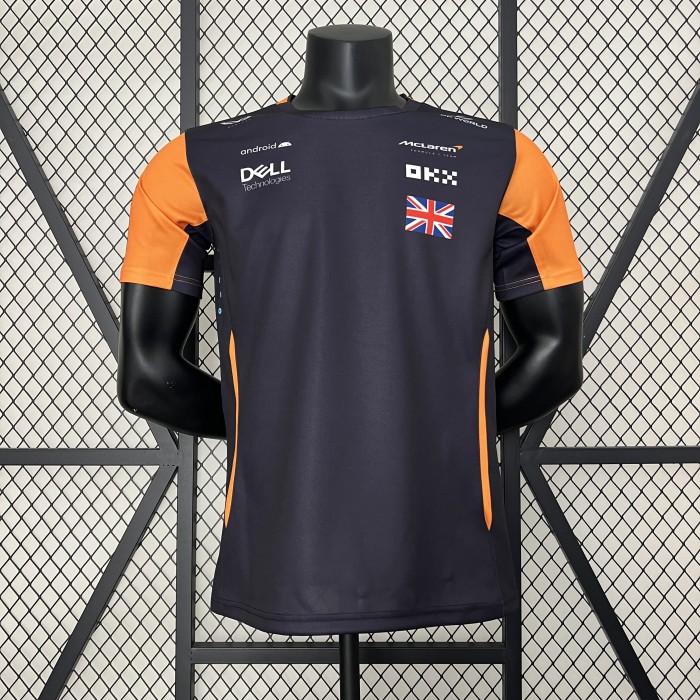 McLaren Polo Shirt Black NO.4 NORRIS