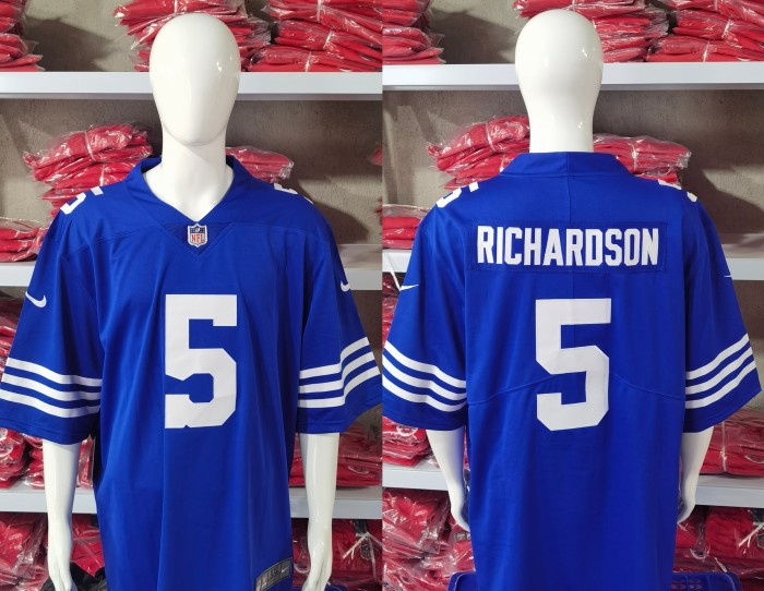 Indianapolis Colts Alternate Jersey Blue NO.5 RICHARDSON