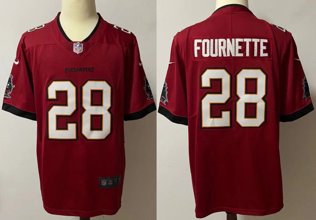 Tampa Bay Buccaneers Alternate Game Jersey Red NO.28 FOURNETTE
