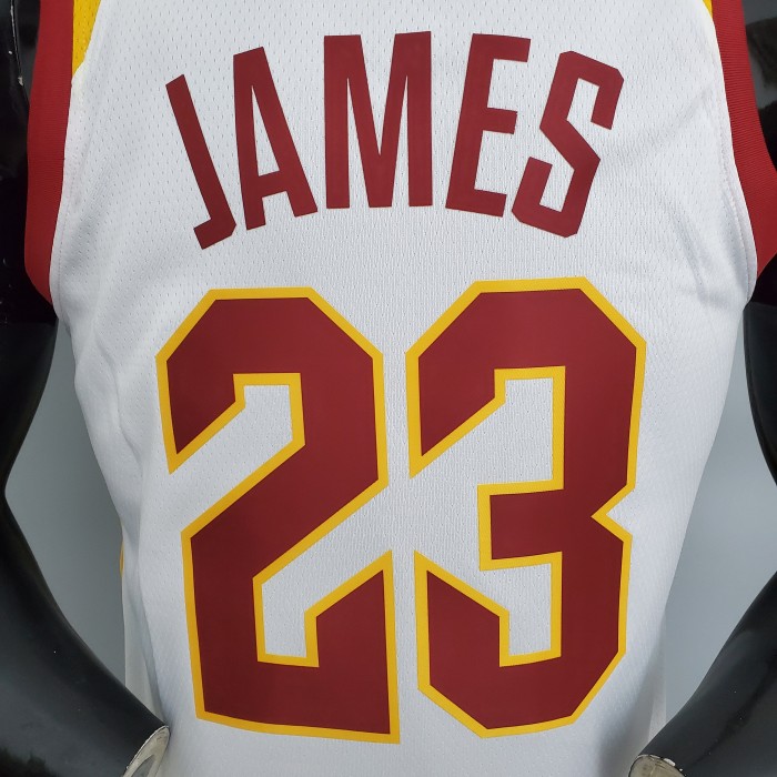 LeBron James Cleveland Cavaliers Swingman Jersey White