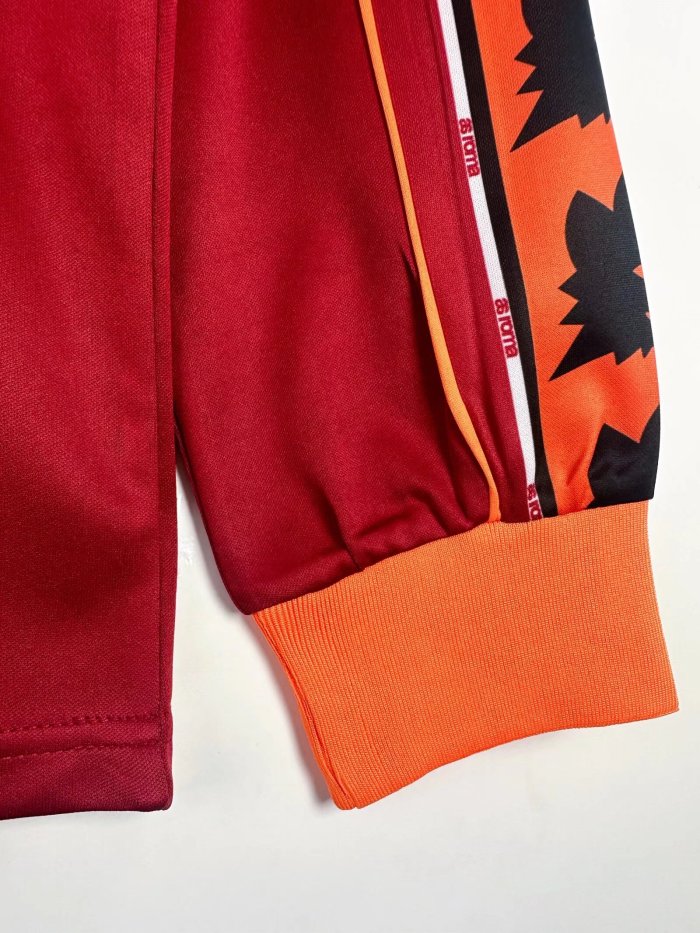 AS Roma Home Long Sleeve Retro Jersey 1998/99