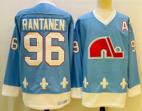 Colorado Avalanche Jersey Reverse Retro Blue 20/21 NO.96 RANTANEN